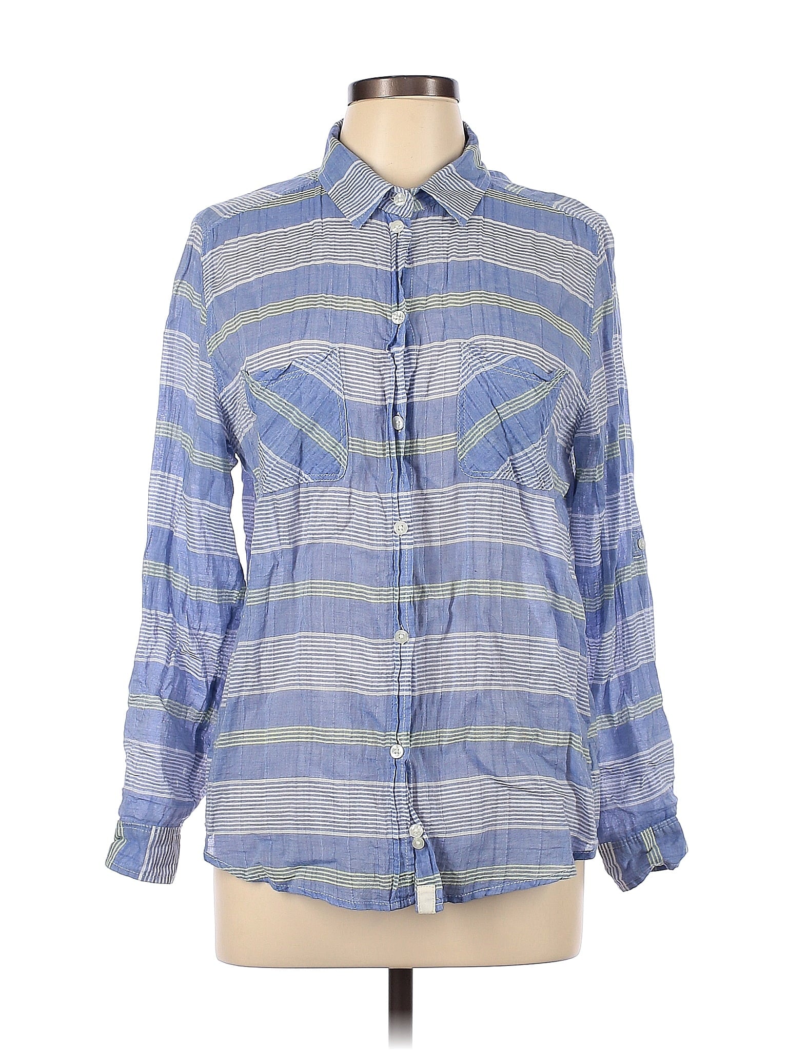 Long Sleeve Button Down Shirt size - L