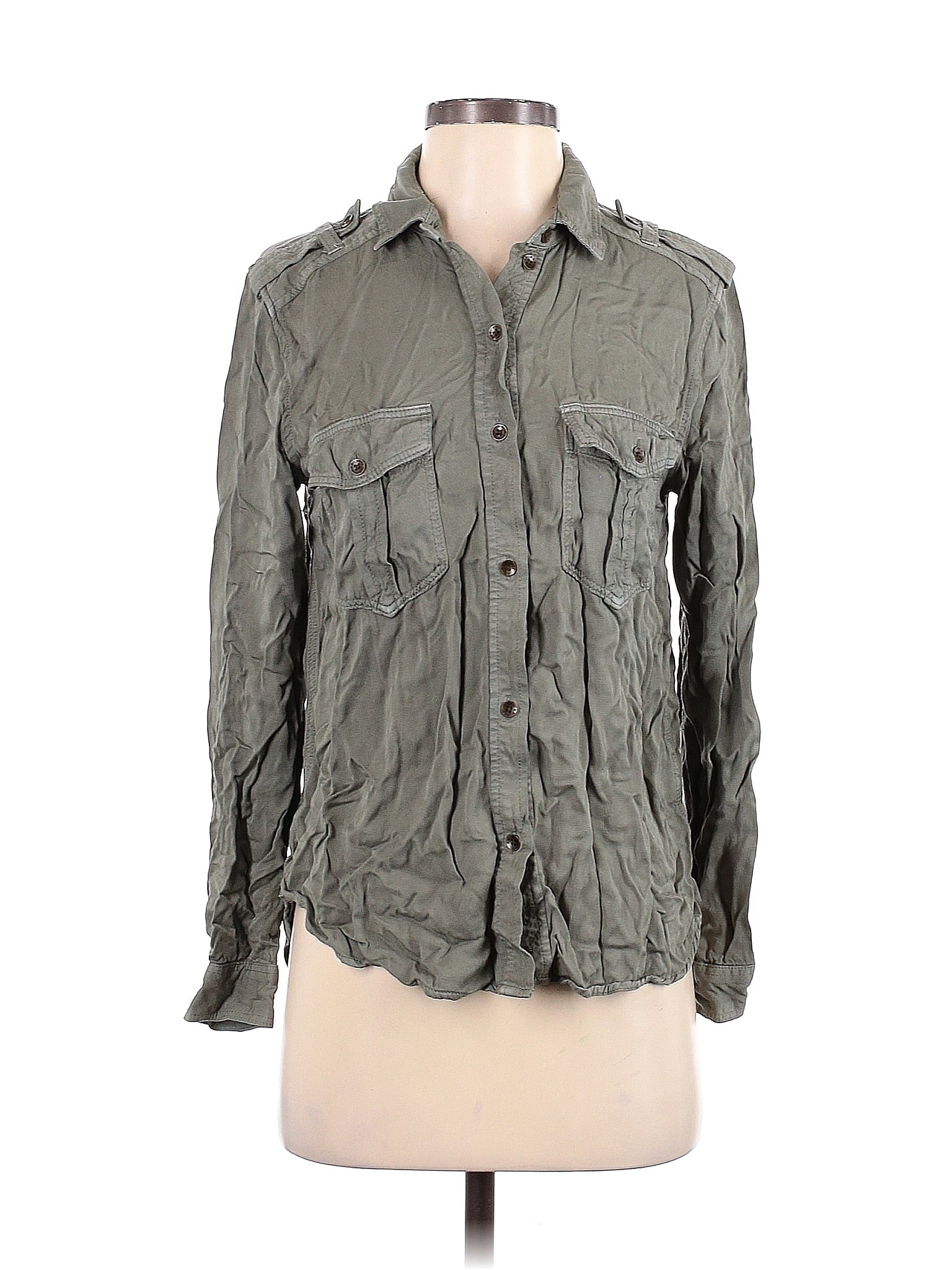 Long Sleeve Button Down Shirt size - S